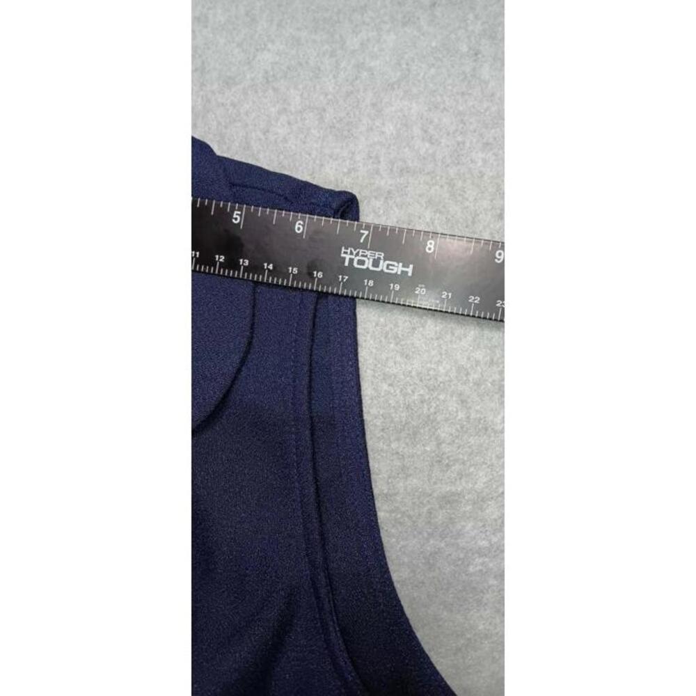 All That Jazz Chorus Line Company Button Vest Women's Size 5/6 Navy Blue Formal - Picture 9 of 10
